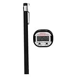 OSOLADY Lebensmittelthermometer Fleischthermometer Grillofenthermometer Sonde Lebensmitteltemperaturthermometer Sofort Ablesbares Thermometer Zum Grillen Thermometer Für