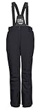 killtec Damen Funktionshose/Skihose mit abnehmbaren Trägern KSW 249 WMN SKI PNTS, schwarz, 42, 37559-000