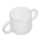 LOPUNER Trinklernbecher für Junge Mädchen Ergonomischer Kinderbecher mit Cartoon Design und Messmarkierungen Tragbarer Becher für Kleinkinder für Flüssigkeitszufuhr