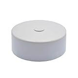 Verteilerdose ø 64x23mm inkl. Befestigungszubehör Aufputzdose Anschlussdose Baldachin (Weiß)
