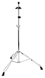 Classic Cantabile PS-2013 Posaunenständer mit Federauflage (schwere Ausführung, höhenverstellbare Aufnahme, doppelstrebiges Stativ) verchromt