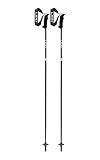 LEKI Damen Elite Lady Skistöcke, Black-Dark Anthracite-White, 115CM