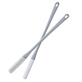 Silikon-Zehenbürste – Silikonborsten Zehenbürste | Silikon-Fußwaschbürste | Zehenspalt-Reinigungsbürste | Fußschrubber in der Dusche mit Griff | Tiefenreinigung verlängerter Griff für ältere Senioren