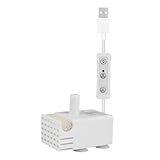 Katzenwasserbrunnenpumpe - 1,61 Zoll Stummer Mini -Motor für Haustier -Trinkbrunnen und Aquarienkonsum, effizientes Wasserzirkulationssystem Fischtank, Hydroponik, Garten, kompakte Tauchpumpe.