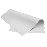 Schmuck-Reinigungstuch - Großes Poliertuch Für Schmuck, Schmuck-Poliertuch | Doppelseitiger Silberreiniger, Effektiver, Weicher, Komfortabler Silbertuchreiniger Und Silberpolitur, 8 x 8 Cm