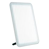 Lumie Vitamin L - Kompakte LED Tageslichtlampe für Wohlbefinden und Behandlung der saisonal abhängigen Depression, Energie- und Antriebslosigkeit - 10.000 Lux