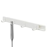 Küchenutensilienhalter, wandmontierter Schiebehalter, multifunktionaler Organizer ohne Bohren für Schmuck und Schal