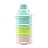 JOINPAYA Milchpulver Box Formelbehälter Milchpulverbehälter Für Unterwegs Formel-reisespender Behälter Für Babysnacks Snackbehälter Tragbarer Babynahrungsspender Behälter Für Lipgloss Pp