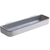 Genérico WC-Regal, Badezimmer-Organizer über der Toilette mit Kleber, platzsparender Organizer für Kosmetik, Dusche und Arbeitsplatte