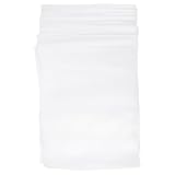 VILLCASE Verpackungsbeutel 100 Stück Vliesstoff Weiß Staubdicht Leicht für Schuh und Kleideraufbewahrung Reise und Alltag