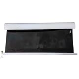 Rollos Schwarze Folie Rollos für Küche Büro Fenster, Einseitig Durchsichtig Sonnenschutzvorhang, Höhe 130cm 150cm 200cm(Top Install,140x200cm/55x79in)