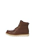 JACK & JONES Herren JFWARCHWAY PU MOC Boot Schnürstiefelette, Cognac, 44 EU