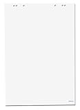 Herlitz Flipchartblock 65 x 98cm 20 Blatt, blanko, 80g/m² FSC Mix, 5 Stück