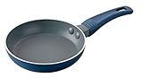 Tasty Antihaft-Minipfanne Ocean Blue, 12cm – Perfekt für Spiegelei & Pancake – Gepresstes Aluminium, Soft-Touch Griff, NICHT induktionsgeeignet