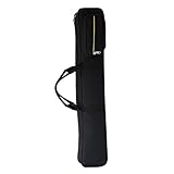 LOVIVER Billardqueue-Etui, Tragetasche für Billardstöcke, 1/2 Snooker-Queue-Tasche, Aufbewahrungstasche für Billardqueues, Aufbewahrungstasche für, Schwarz