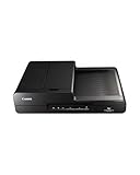 Canon DR-F120 imageFORMULA Flachbett- und Duplex Einzugsscanner (DIN-A4, Farbe, 2.400 DPI, 50 Blatt ADF, 20 Seiten/Min, PDF durchsuchbar, OCR, Software, Twain, schwarz)