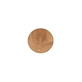 Halora Perlenkette Damen Goldkette Perlen Choker Kette mit Perle Halskette Schmuck Gold Pearl Necklace Geschenke