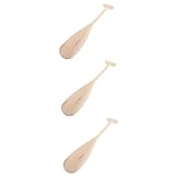 BESPORTBLE 3st Paddel Für Wurstbrett Paddeln Aufblasbares Brett Brot Servierplatte Bootfahren Schwesternschaft Paddel Mini Schwimmbad Schlauchboot Bausatz Spielzeugkanu Hölzern
