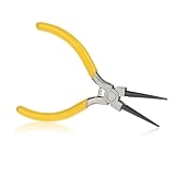 Schmuckzange Spitzzange Kettenzange Kleine Zange Drahtschneider Lange Spitzzange für Schmuckherstellung, Drahtwicklung, Kunsthandwerk, Schmuckreparatur, Leiterplattenreparatur, Basteln