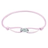 LOUKEKE 1 Stück Verstellbares Seilarmband aus Edelstahl mit Metallschnalle, Wickelarmbänder für Frauen, Klassische Handkette