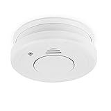 Smartwares Rauchmelder - Optischer Sensor - TÜV geprüft - Auswechselbare Batterie 1 Jahr - Testtaste - 85 dB - 10.044.62