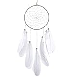 Traumfänger Traumfänger Kinder,Sweet Dream Catcher,mit Federn Traumfänger im Böhmischen Stil,Dekoration Wohnkultur Ornament Bastelgeschenk für Schlafzimmer Wohnzimmer