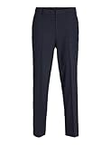 JACK&JONES Herren JPRBUSHWICK Mathew REG Trouser NOOS Anzughose, Night Sky/Checks:Regular FIT, 32