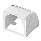 86 Typ Steckdose wasserdichte Box mit Schutzabdeckung für den Außenbereich, elektrisches regendichtes Design aus Kunststoff für Hof- und Gartensteckdosen (weiß)