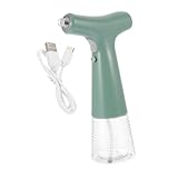 FIXOSHEE Elektrische Ölsprühflasche USB Wiederaufladbar Öldispenser für Küche Olivenöl Rapsöl Feiner Nebel Praktisch für Kochen Grillen Backen Robustes Sicheres Material Grün