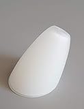 Lampenschirm Glas Ersatz Schute Ersatzglas Lampe Mini Lampenschirm G4 Ersatzteile Glaslampenschirm Opalglas weiß matt abgeschrägt Ø4,5cm (abgeschrägt G4 weiß)
