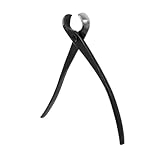 Homoyoyo Kohlenstoffstahl Seitenschneider Kabelschere Drahtschneider Bonsai Rundzweigschneider Ergonomisch Langer Griff für Präzises Schneiden und Abisolieren von Elektrokabeln und