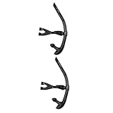 Hemobllo 2 Stück Schnorchel Schwimmen Maske Ausbildung Schnorchel Ausrüstung Erwachsene Schwimmer Einstellbar Trainingsschnorchel Professioneller Schnorchel Verstellbarer Schnorchel Black