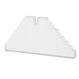 Gadpiparty Acryl Messer Display Ständer Transparent Tischplatte Aufbewahrungsorganizer Messerhalter Messer Sammlung Ablage Für Küche Obstmesser Kochmesser