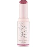 essence satin GLOW luminous shine lipstick, Nr. 04, Violett, strahlend, farbintensiv, vegan, ohne Parabene, ohne Mikroplastikpartikel, Nanopartikel frei, 1er Pack (3.5g)