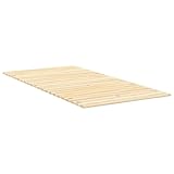 HOMEELIKE Lattenrost 100x200 cm Massivholz Kiefer