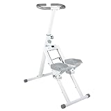 Vertikaler Treppensteiger Stufenmaschine - Faltbares Heimtrainingsgerät für Cardio-Workouts - Kompakter Beintrainer ideal für Senioren und Anfänger - Effektive Fitness-Routine