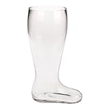 Out of the blue OOTB 78/7890 XXL-Bierglas-Stiefel, für circa 2 L, Glas, Transparent, 23.4 x 17.4 x 37.5 cm, 1 Einheiten