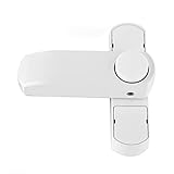 BASI® Fenster-Sicherung FS 500 auch für Fenstertüren, weiß I Kindersicherung, Schutz für Fenster, Fenstersicherung, Druckknopf Sicherung, Einbruchschutz, Erschwert das Aufhebeln der Fenster