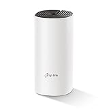 TP-Link Deco E4 Mesh WLAN Router AC1200 WLAN-Heimnetz-Komplettlösung (Abdeckung bis zu 130m², passt in jeder Art von Zuhause,Multi-Arbeitsmodi, 2X 10/100Mbit/s Ports, 1 Pack) weiß