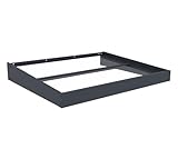 Westmann Metall Vordach Carrie B | Pulverbeschichteter Stahl & Aluminium | Kristallklare Polycarbonat-Paneele | Anthrazit | Wetterfest & pflegeleicht | Einfache Montage mit Verankerungskit 80x120x14cm