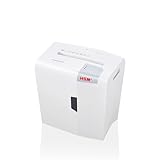 HSM shredstar X5 Aktenvernichter I Partikelschnitt 4,5x30mm I Sicherheitsstufe P-4 I Leiser Home Office Schredder für Papier, CDs, DVDs, Kreditkarten I 18l Auffangbehälter I Papierschredder 5 Blatt