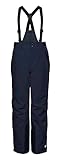 killtec Jungen Funktionshose/Skihose mit abzippbarem Latz KSW 79 BYS SKI PNTS, dunkelnavy, 176, 37310-000