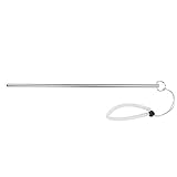 Tbest Stab,Zeigestab Unterwasser,Tauchen Zeigestab Tragbar Aluminiumlegierung Riffstab Unterwasser Tickle Pointer Stick Taucher Zeigestab Mit Handschlaufe(Silber)