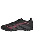 adidas Unisex Kinder Predator Club Turf Football Boots Kids Sneaker, core Black/Grey Four/Lucid red