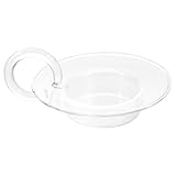 Ipetboom Bunter Glas kerzenhalter mit Griff Vintage Stil Runder Tisch kerzenständer für Esszimmer und Wohnzimmer Rustikaler Dekorationselement für Hochzeit Festtage Romantische Atmosphäre