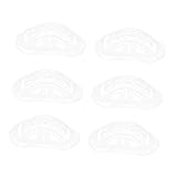 JOINPAYA 6Stücke Motorradhelm Kinnpolster Komfortable Schutzpolster für Helm für Ski Fahrrad und Rollerskating Dickem Material für Optimale Absorption und Haltbarkeit