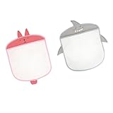 Cabilock 2St einziehbare Taschenlampe klare schwebende Regale Haken erweiterbar Glocke Aufbewahrungstasche Organizer Handtasche Netzbeutel zur Aufbewahrung Mesh-Taschen für die Dusche PVC