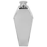 Wrtysully Mini-Flachmann 100ML Personalisierte Sargform Edelstahl Tragbare Flagon Travel Wine Pot Bar Liefert Herren Geschenk