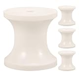 Gatuida 4 Stück Bootsanhänger-Rollen aus robustem Kunststoff, Kielrollen, Ankerrollen für Yachtanhänger, Ersatzteile und Zubehör