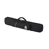 Baoblaze 3x4 Pool-Queue-Tragetasche, Tragetasche, 1/2 Queue-Hüllen, Pool-Queue-Schutz, leicht, mit Rucksackgurten, 7 Löcher, Queue-Hüllen, Schwarz